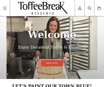 Toffeebreakdesserts.com(Toffee Break Desserts) Screenshot