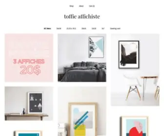 Toffieaffichiste.com(Toffieaffichiste) Screenshot