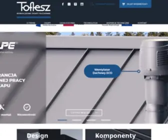 Toflesz.com(Okapy kuchenne) Screenshot