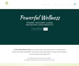 Toflwellness.com(Tree of Life Wellness Center) Screenshot