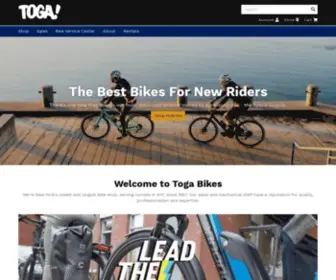 Togabikes.com(Toga Bikes) Screenshot