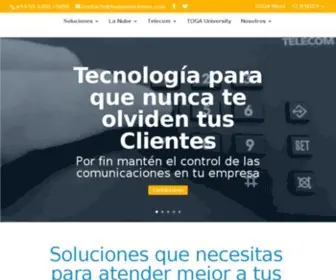 Togasoluciones.com(TOGA) Screenshot