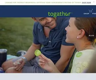 Togathermoments.com(Simple games to create more meaningful conversation and more quality family time) Screenshot