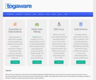 Togaware.com(Resources for the Data Scientist) Screenshot