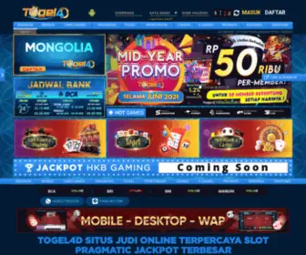 Togel4Dgo.com Screenshot