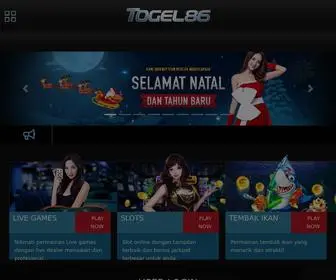 Togel86.online Screenshot