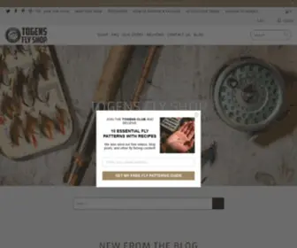 Togensflyshop.com(Founded in 2005 Togens Fly Shop) Screenshot