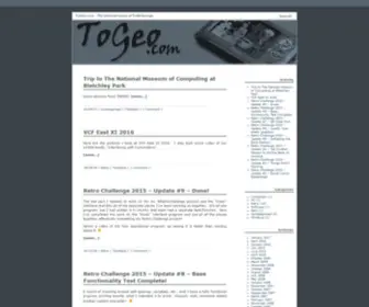 Togeo.com(Forwarding Page) Screenshot