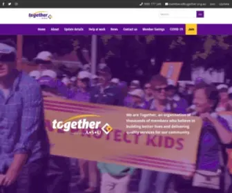 Together.org.au(Together) Screenshot
