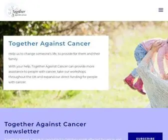 Togetheragainstcancer.org.uk(Together against cancer together against cancer) Screenshot