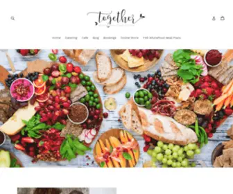 Togethercatering.co.nz(Together Bespoke Wholefood Catering & Cafe) Screenshot