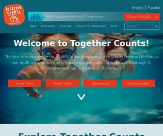 Togethercounts.com(Together Counts) Screenshot
