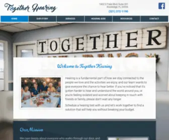 Togetherhearing.com(Together Hearing LLC) Screenshot