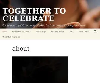 Togethertocelebrate.com.au(TOGETHER TO CELEBRATE) Screenshot