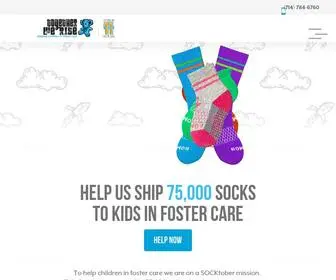 Togetherwerise.org(Socktober) Screenshot