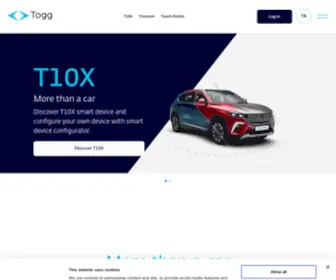 Togg.com.tr(Togg) Screenshot