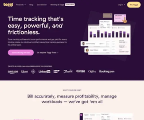 Toggl.com(Toggl Track) Screenshot