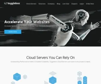 Togglebox.com(Cheap SSD Cloud VPS Hosting by Togglebox) Screenshot