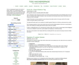 Tog.ie(The Dublin Hackerspace) Screenshot