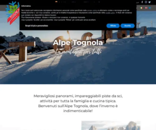 Tognola.it(Alpe Tognola) Screenshot