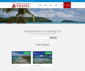 Togoaway.com(Peoria Charter Travel) Screenshot