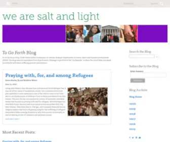 Togoforth.org(We Are Salt and Light) Screenshot