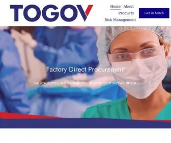 Togov.com.au(TOGOV’s mission) Screenshot