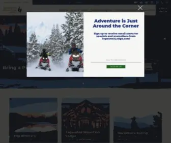Togwoteelodge.com(Leave it all behind and take in the awe) Screenshot
