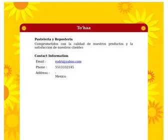 Tohaa.com(To'Haa Café) Screenshot