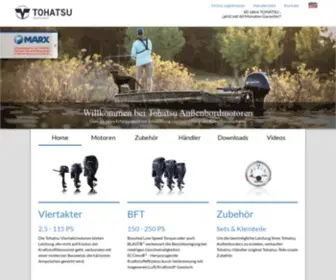 Tohatsu.de(Außenborder) Screenshot