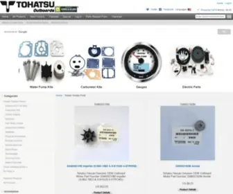 Tohatsu.us(Nissan Tohatsu Parts) Screenshot