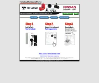 Tohatsuoutboardparts.com(Tohatsuoutboardparts) Screenshot