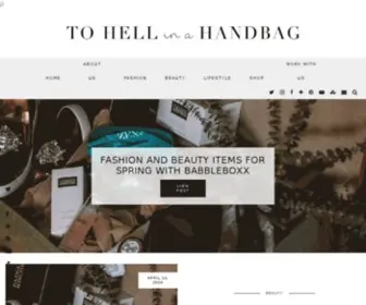 Tohellinahandbag.net(To Hell in a Handbag) Screenshot