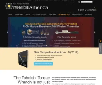 Tohnichi.com(Your Torque Partner) Screenshot