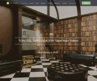 Tohoteltaipei.com(台北車站館) Screenshot