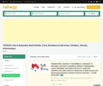 Tohoza.com(Scheduled Maintenance) Screenshot