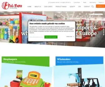 Toi-Toys.com(De grootste speelgoed importeur van Europa) Screenshot