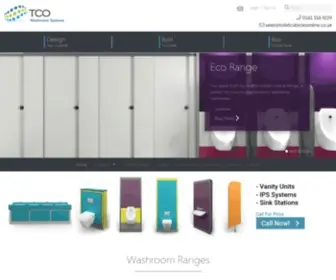 Toiletcubiclesonline.co.uk(Toilet Cubicles Online) Screenshot