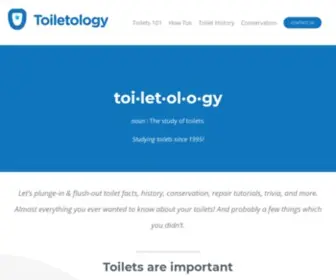 Toiletology.com(Reviewing Toilets) Screenshot