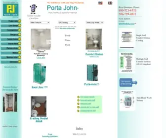 Toilets.com(Portable Toilets by) Screenshot