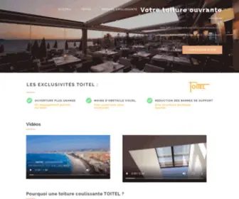 Toitel.com(Toiture coulissante) Screenshot