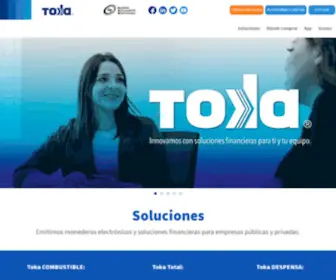 Toka.com.mx(Monederos Electrónicos para Control de Gastos) Screenshot
