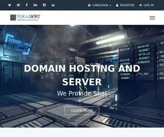 Toka.host(Web Hosting Solution) Screenshot