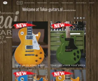 Tokai-Guitars.nl(Tokai Guitars) Screenshot