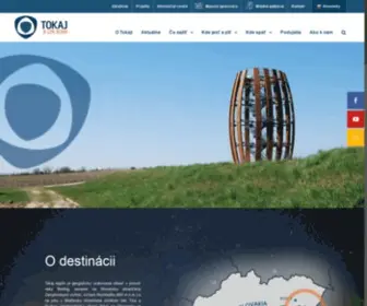 Tokajregion.sk(Tokaj region) Screenshot