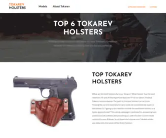 Tokarev-Holsters.com(Top 6 Tokarev Holsters) Screenshot