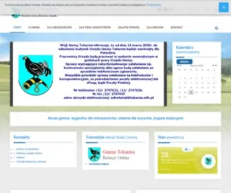 Tokarnia.info.pl(Urząd Gminy) Screenshot