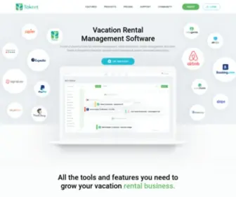 Tokeet.com(Advanced Vacation Rental Management Software) Screenshot
