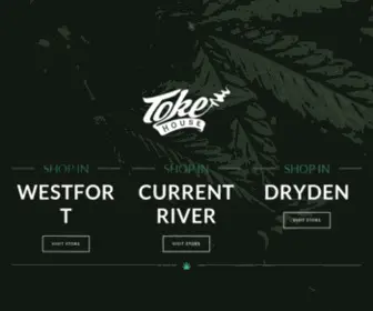 Tokehouse.ca(Locally Owned Recreational Cannabis Store) Screenshot