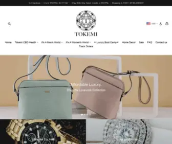 Tokemi.co(Tokemi Is Luxury Merchandise For Him) Screenshot